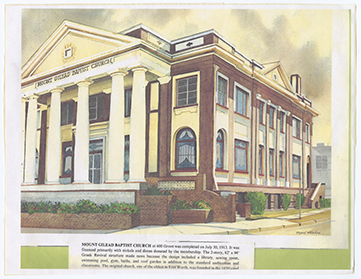 Mount Gilead Baptist Church Illustration