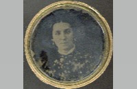 Unidentified woman in locket