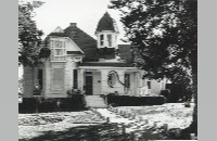 Burleson Renfro Clark House, 128 N Clark Street, 1990 (093-007-126)