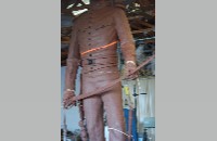 Ripley Arnold statue, Archie's Workshop, 2012 (018-033-341)