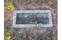 Benjamin H. Johnson, Johnson Cemetery