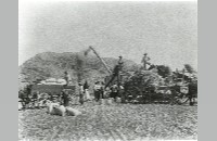 Thresher on William Robert Stewart Farm, circa 1920-1930 (090-029-069)