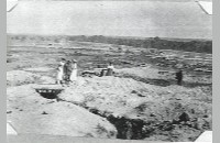 Bidault family, Visitors Day at Camp Bowie, 1918 (007-045-445)