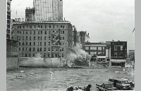 Westbrook Hotel implosion, 1978 (003-005-326)