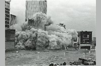 Westbrook Hotel implosion, 1978 (003-005-326)