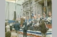 Ceremonies after restoration of 1895 Courthouse, 1983 (098-007-224)