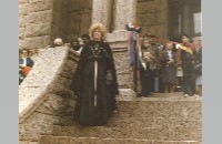 Ceremonies after restoration of 1895 Courthouse, 1983 (098-007-224)