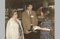 Ceremonies after restoration of 1895 Courthouse, 1983 (098-007-224)