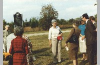 Earle C. Driskell marker dedication, 1987 (003-028-287)