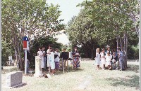 James Tracy Morehead marker dedication, 1987 (003-028-287)