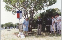 James Tracy Morehead marker dedication, 1987 (003-028-287)