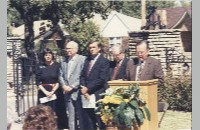 Mount Olivet Cemetery marker dedication, 1987 (003-028-287)