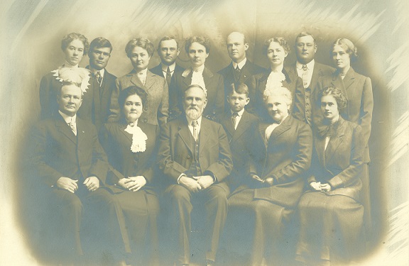 Van Zandt family portrait undated