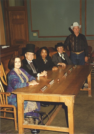 Marti VanRavenswaay, Tom Vandergriff, Dionne Bagsby, J.D. Johnson, and Bob Hampton, 1995