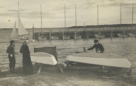 Herb Thomason, Kay Beck, and Hub Isaacks, 1939