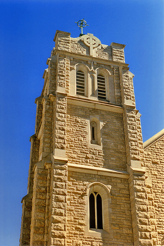 Saint Andrews Bell Tower Fort Worth Texas