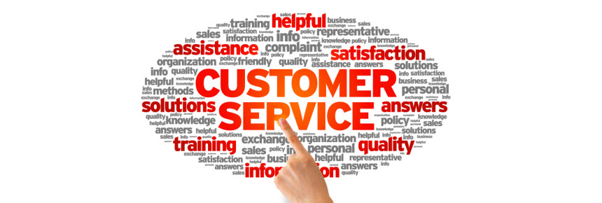 Customer service graphic