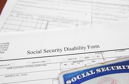 Social Security Disability form