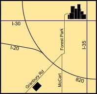 Dionne Phillips Bagsby Southwest Sub-Courthouse Map