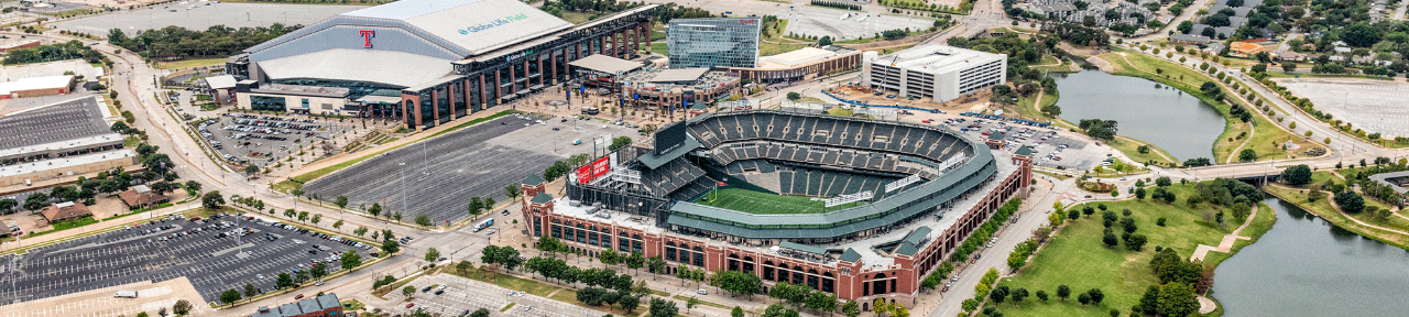 Texas Rangers Ballparks