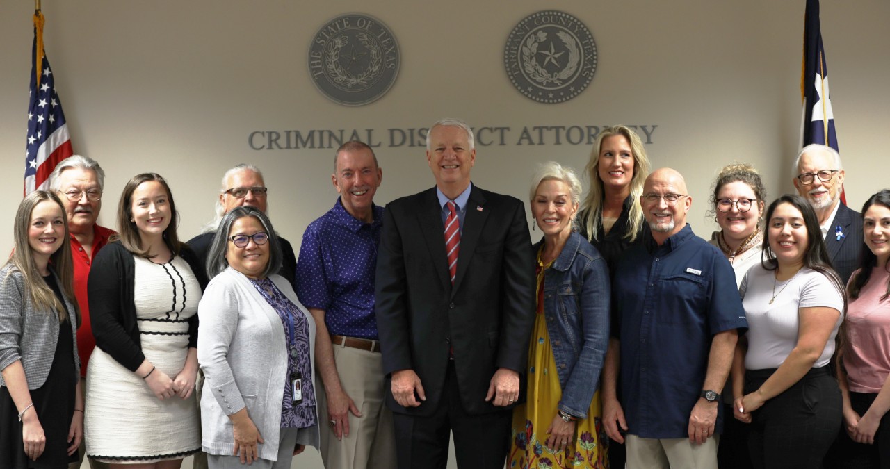 Citizen Prosecutor Academy Class Spring 2023 with DA Phil Sorrells