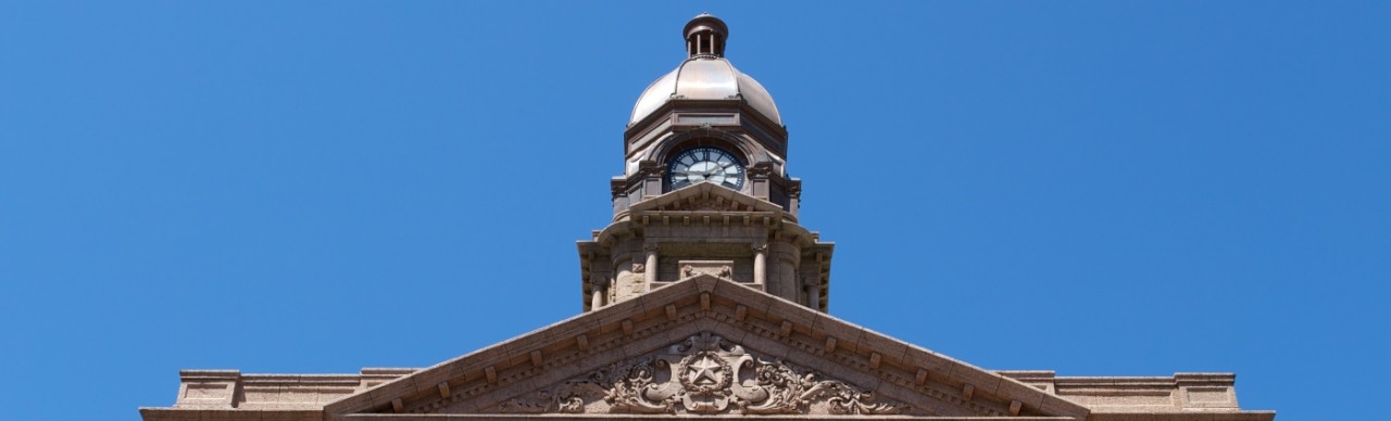 courthouse clock tower